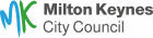 This is the logo for Milton Keynes council